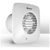 Xpelair Simply Silent DX100S White Square Dual Speed Axial Extractor Fan For Remote Switching 93025AW