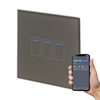 Retrotouch Crystal+ Touch WIFI Switch 240v 3G Grey