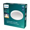 Philips CL257 Balance Ceiling Light Warm White 17W, 27K Lumens - White