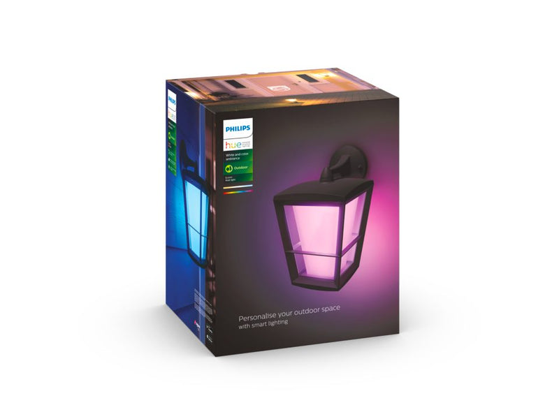 Philips Econic Hue White & Colour Ambience EU Down Wall Lantern