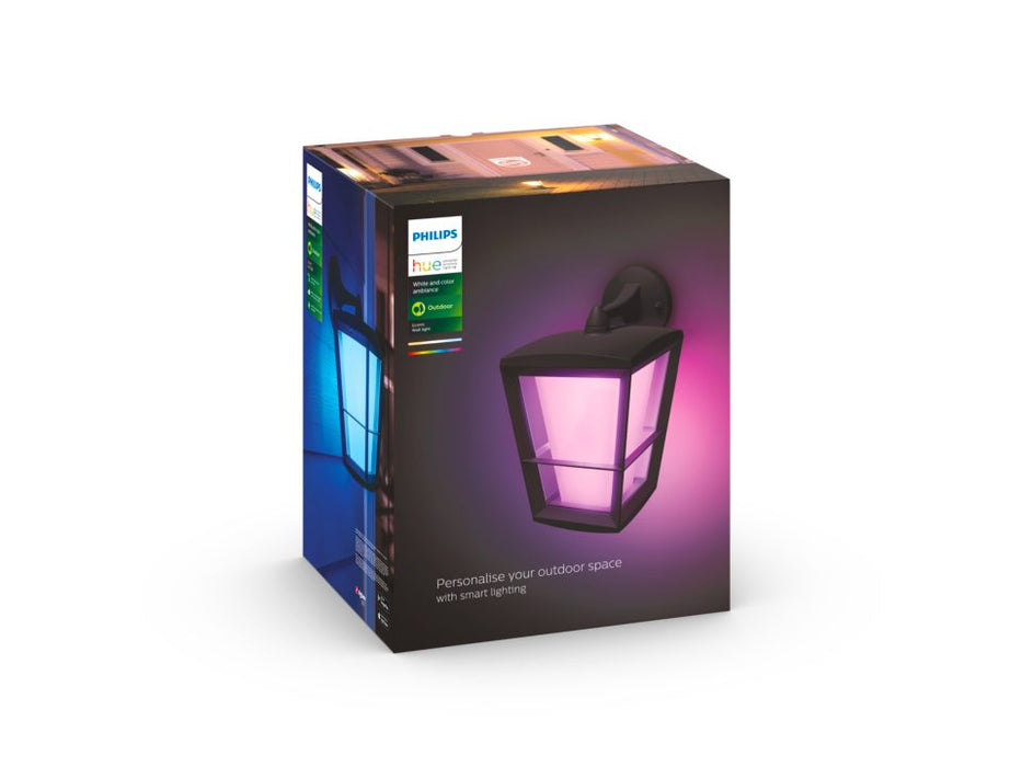 Philips Econic Hue White & Colour Ambience EU Down Wall Lantern