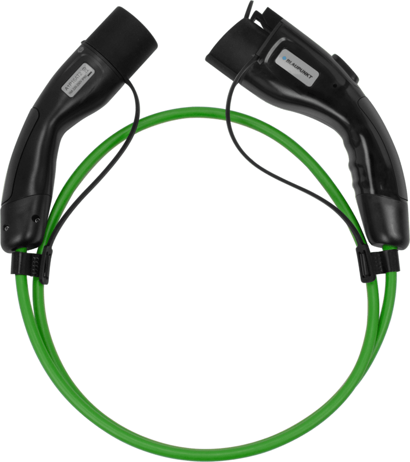 Blaupunkt EV Charging Cable B1P16AT1-2 - Type 1 to Type 2 Cable 16A 1P