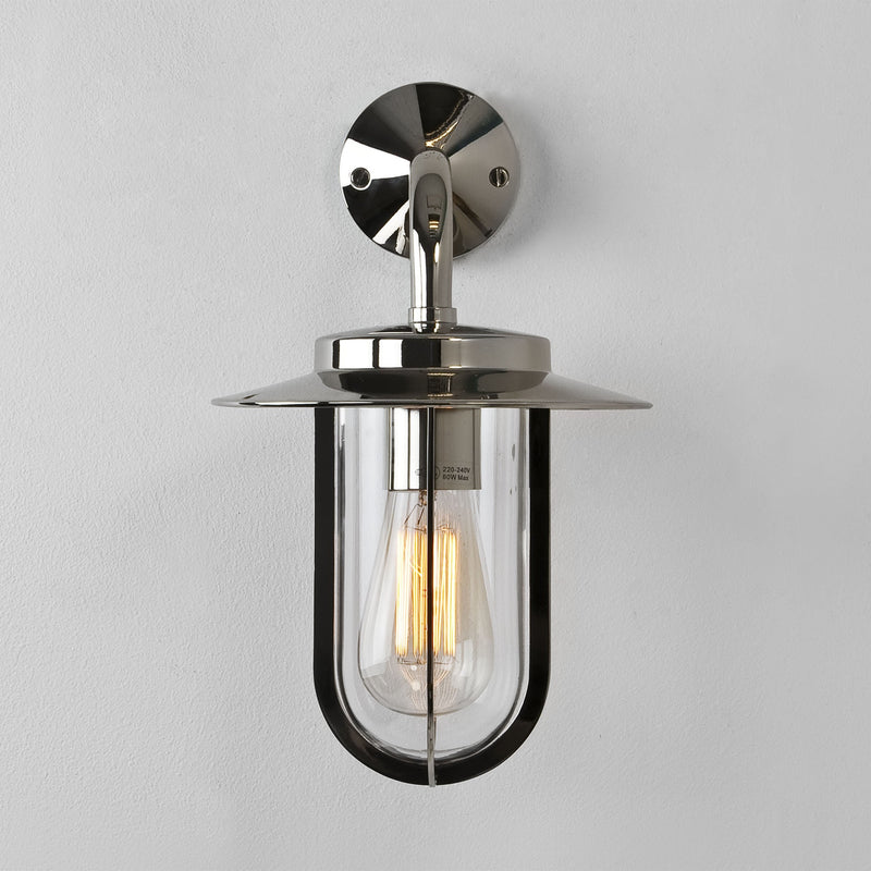 1096001 Montparnasse Outdoor Wall Light Nickel