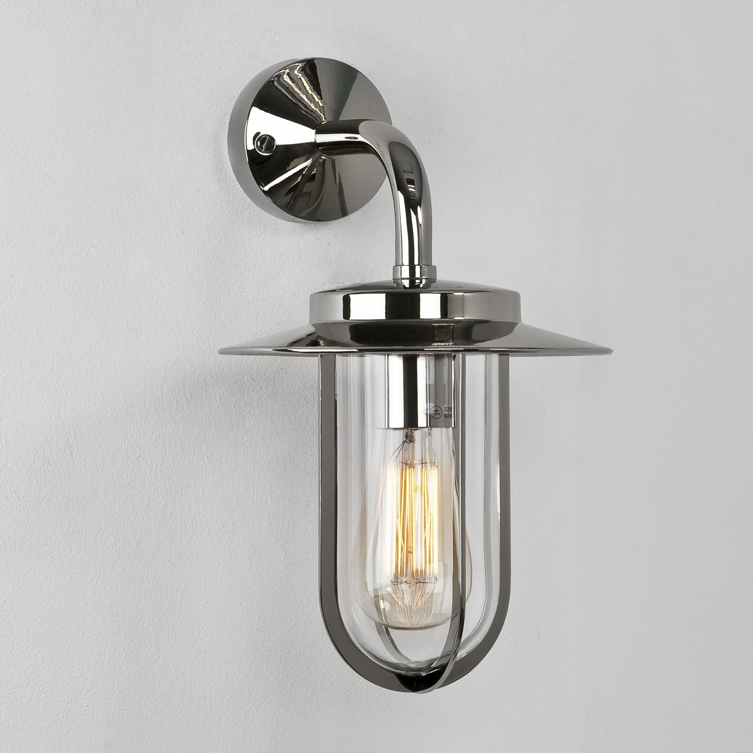 1096001 Montparnasse Outdoor Wall Light Nickel