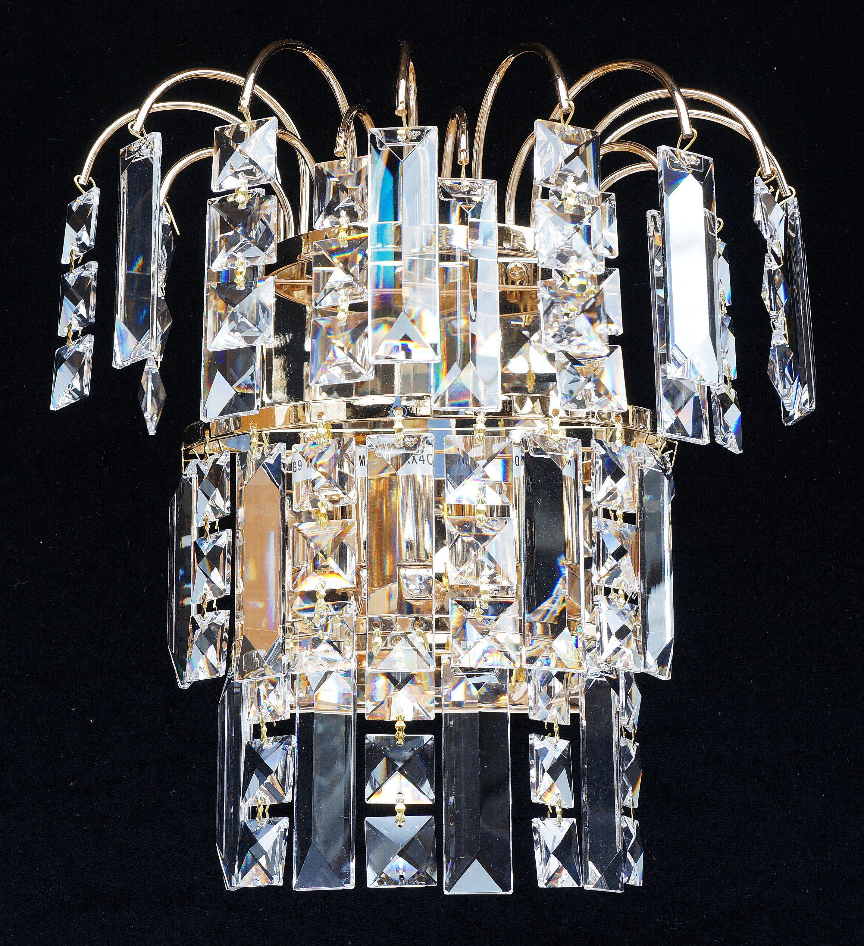 125/2 Bocelli Wall Light French Gold