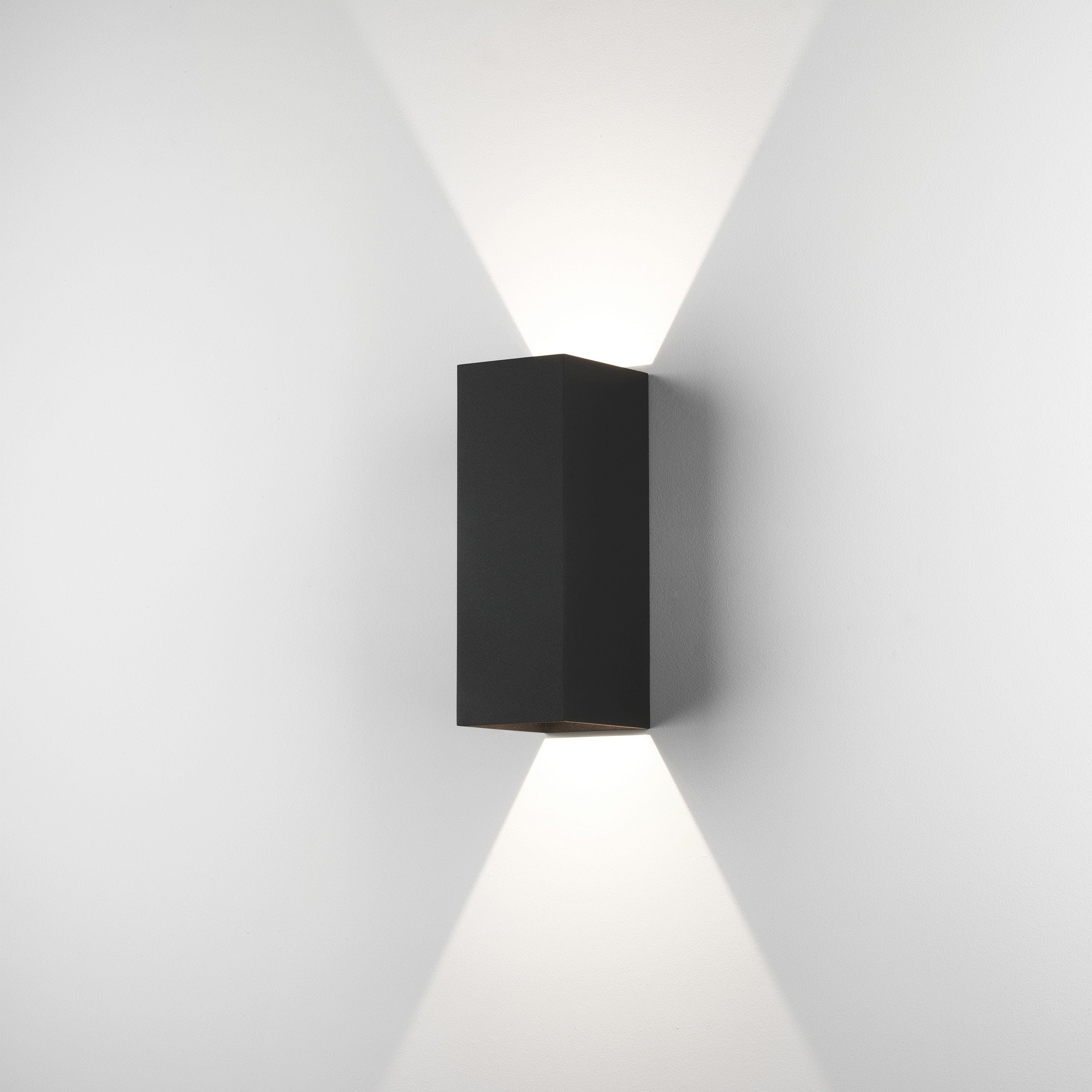 1298007 Oslo 255 LED Outdoor Wall Light Black
