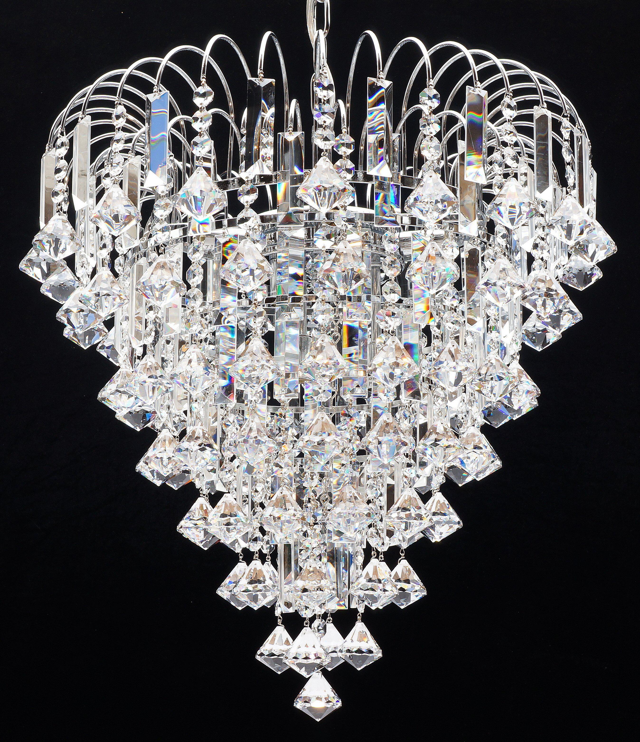 130/50/8 Bach 54cm Suspended Light Polished Chrome