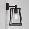 1306001 Calvi 215 Outdoor Wall Light Black