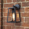 1306001 Calvi 215 Outdoor Wall Light Black