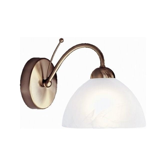 1131-1AB MILANESE Wall Light ANTIQUE BRASS