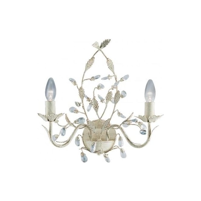 2492-2CR ALMANDITE 2 Light Wall Light