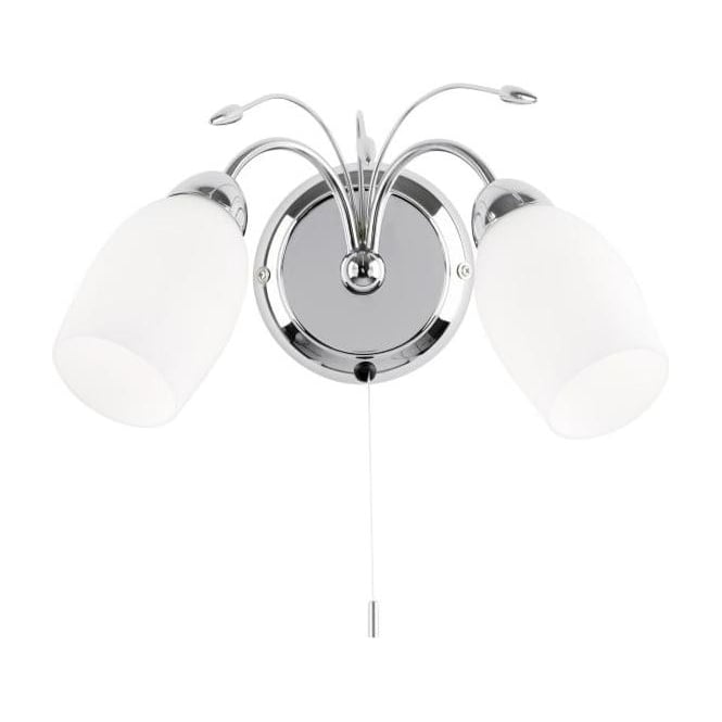 2007-2WBCH Meadow Chrome Indoor Wall Light