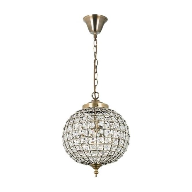 EH-TANARO Tanaro Antique Brass Single Pendant