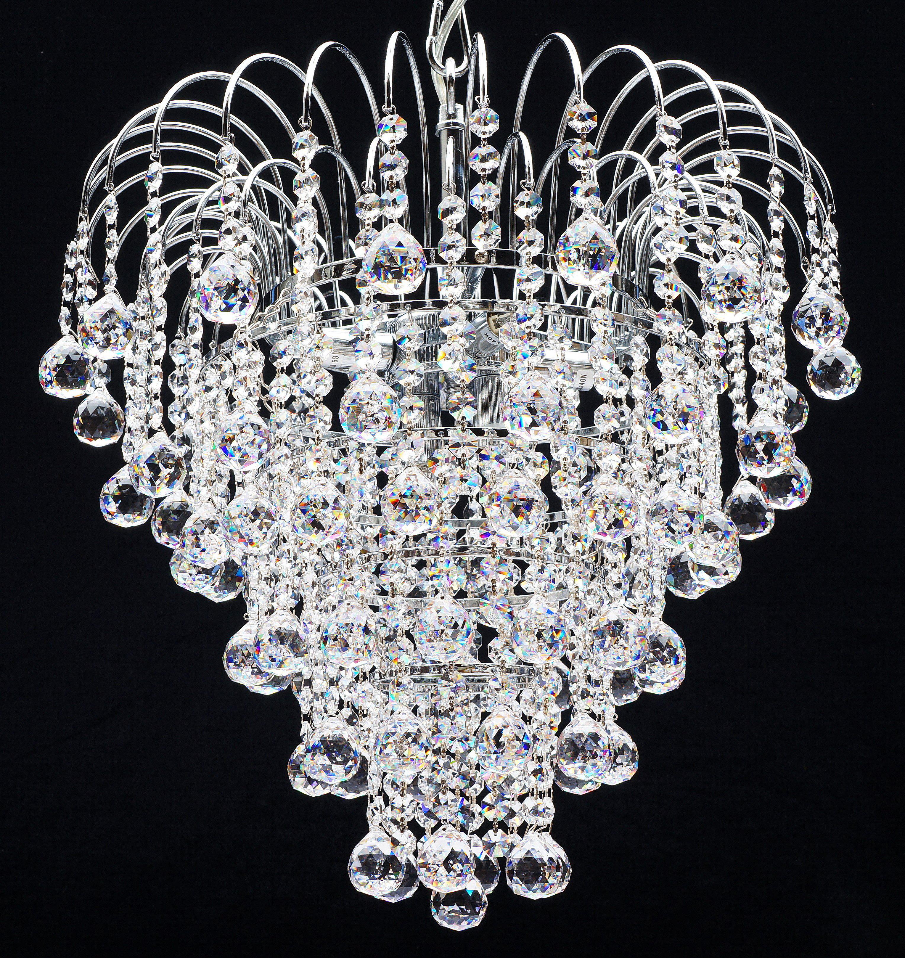 15/42/6 Venus 48cm Suspended Light Polished Chrome