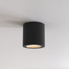 1326040 Kos II Round Outdoor Wall Light Black