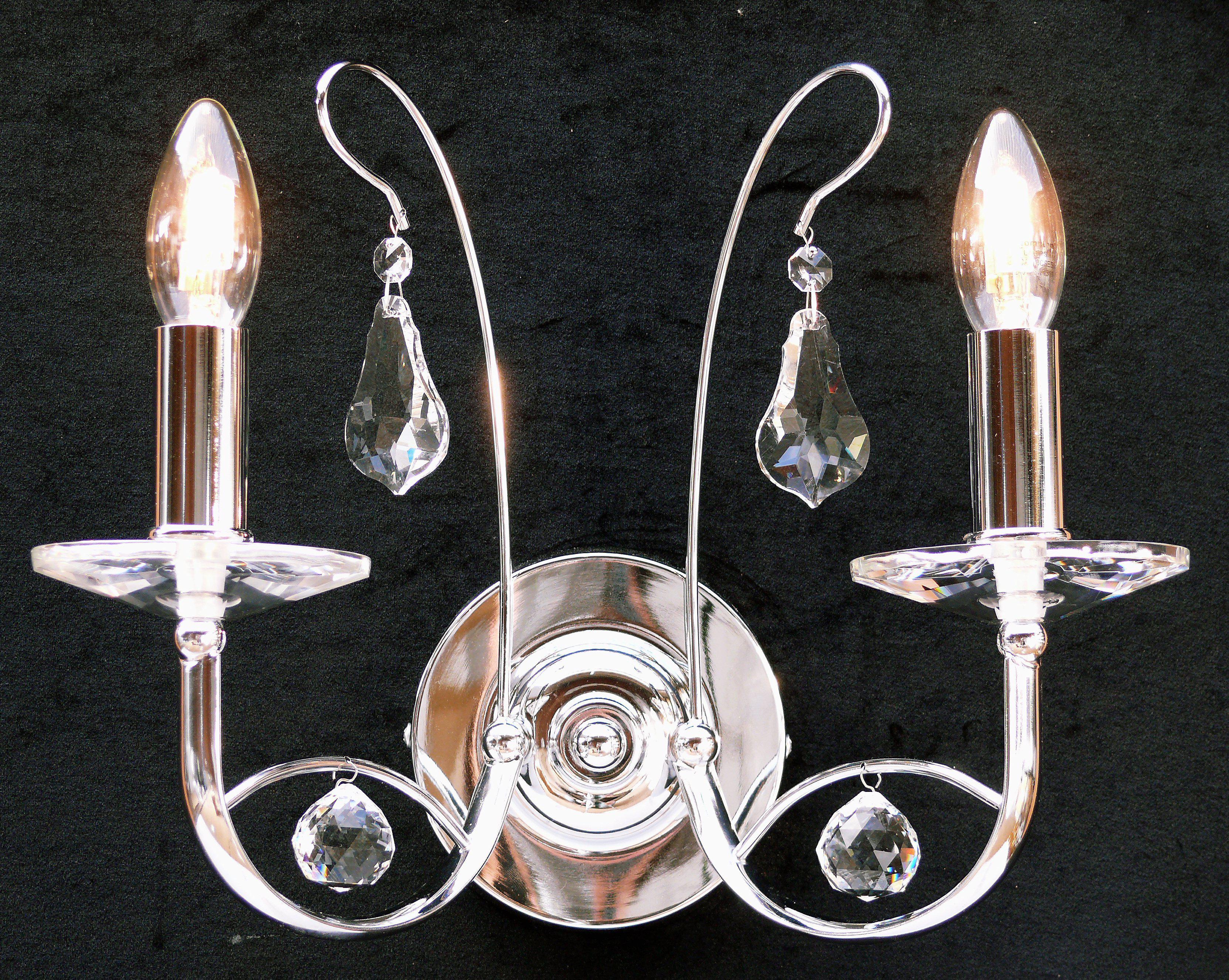 1631/2 Handel Wall Light Polished Chrome