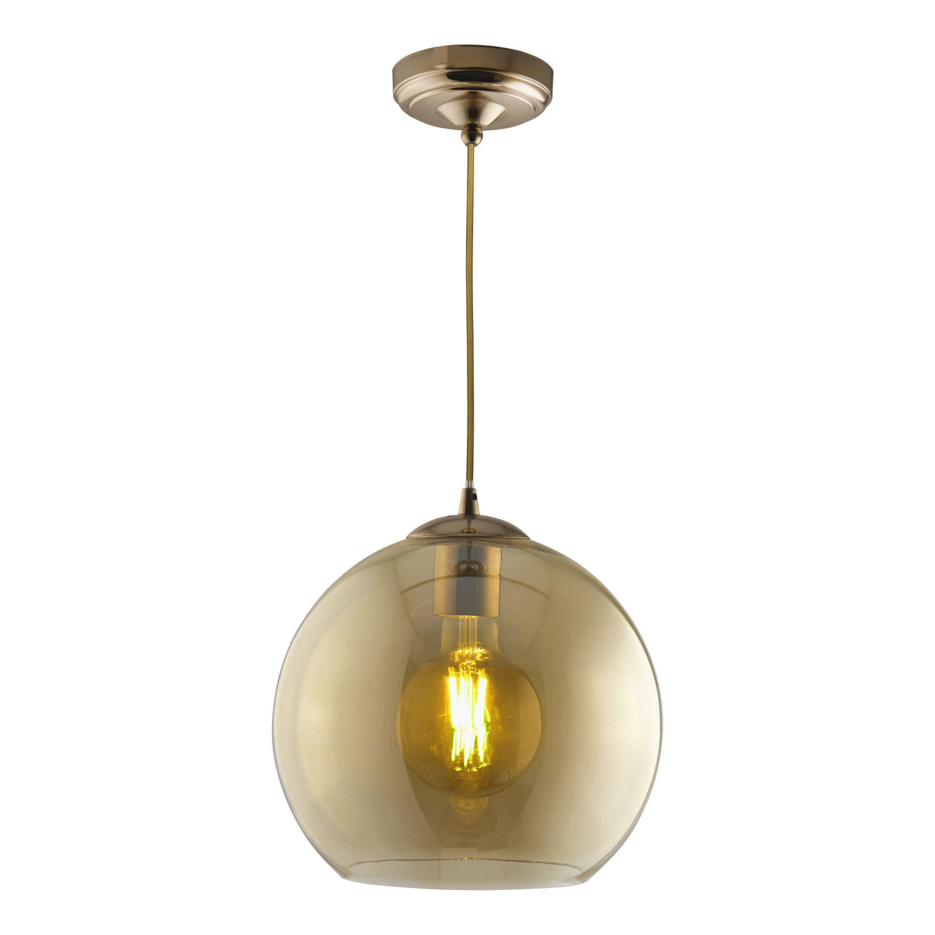 Amber Glass Lighting Collection | Stylish Modern Light Fixtures