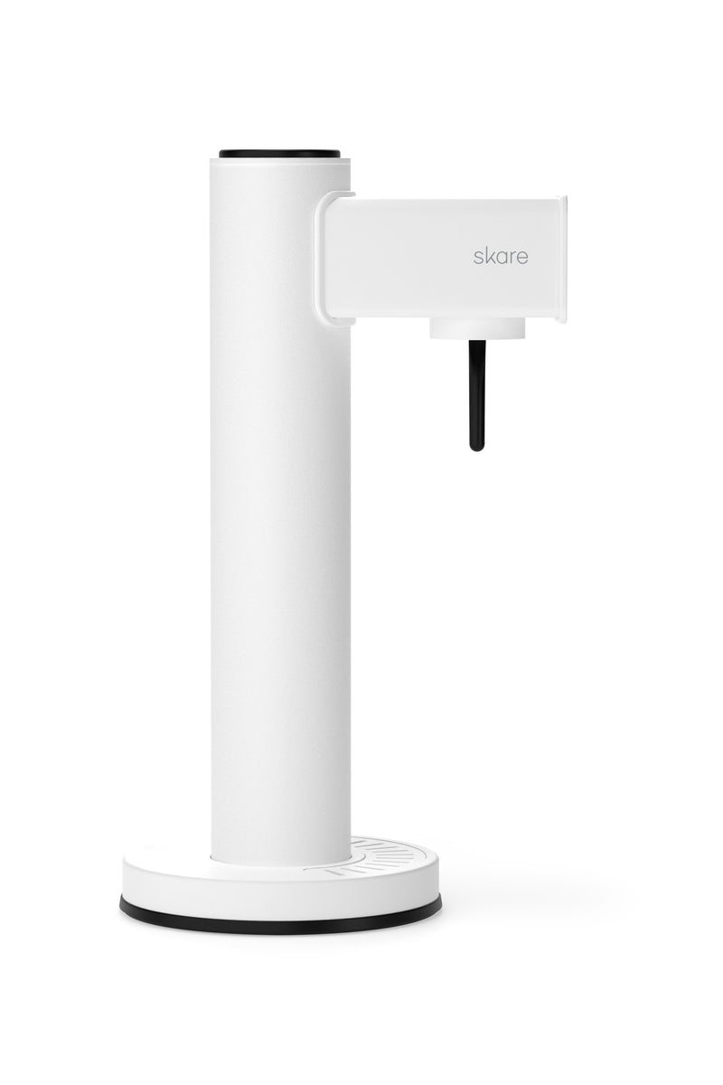 Skare Soda Maker 2 Water Carbonator with Included Water Bottle - Ice White