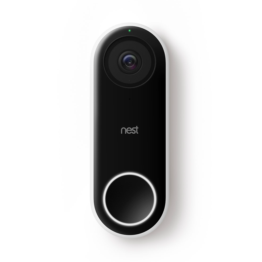 Google Nest Hello Video Doorbell Black