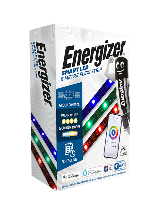 Energizer Smart 5m Flexi Strip Lights RGB+CCT IP65 - S17164 (UK)