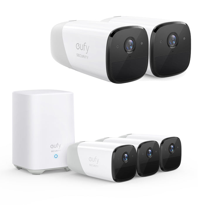 Eufy EufyCam 2 - 3 Cam Kit with HomeBase 2 & 2 x EufyCam 2 Add On Camera *Bundle*