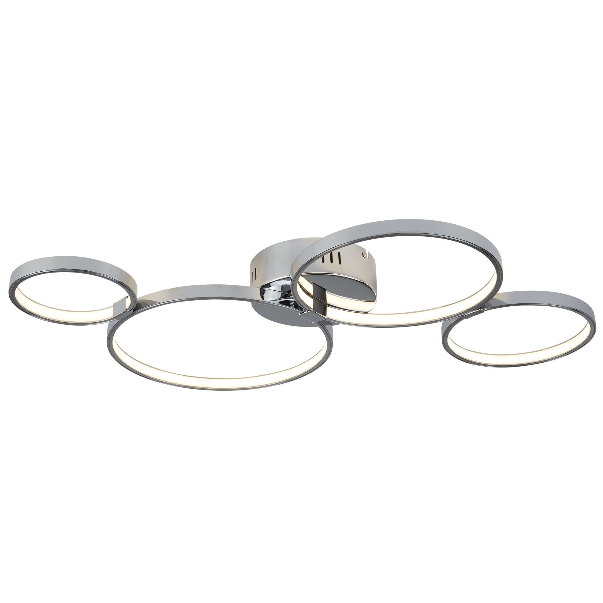 2004-4CC Solexa Chrome 4 Ring LED Flush