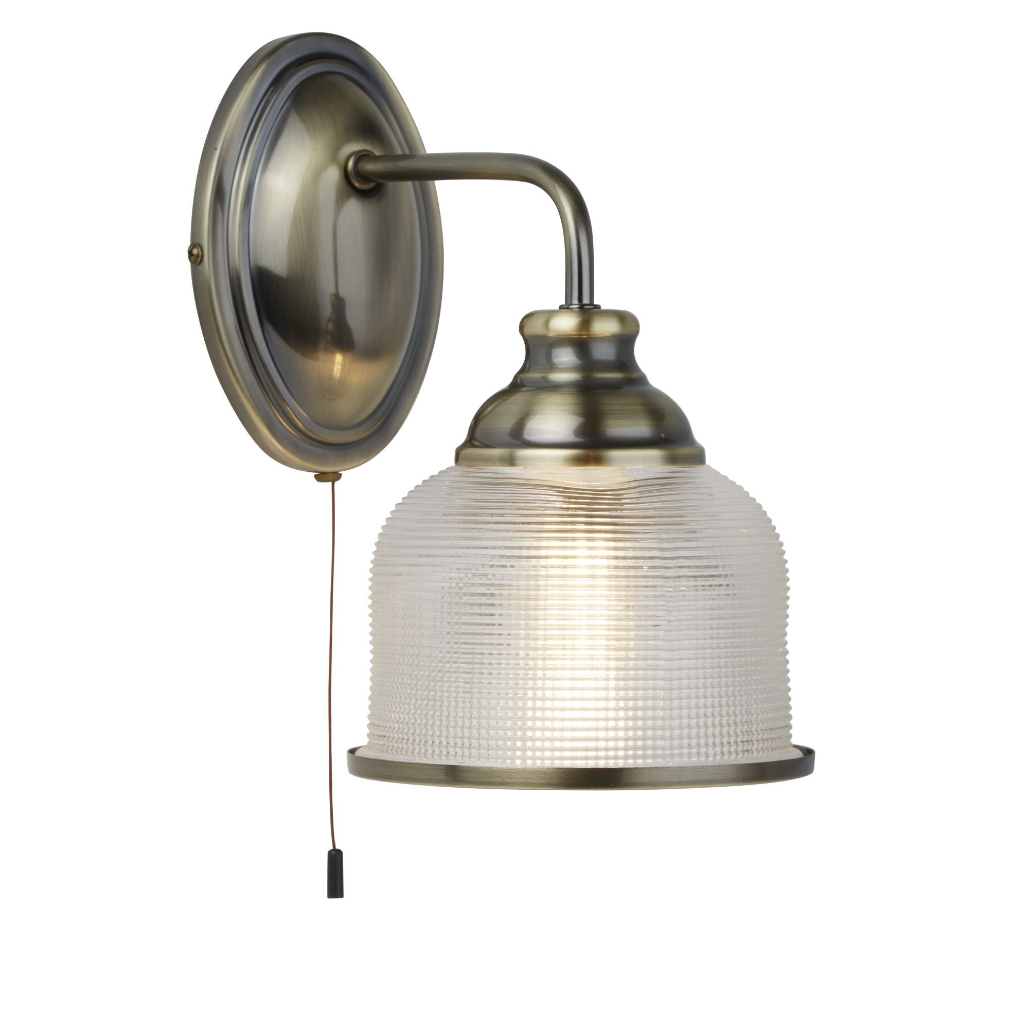 2671-1AB BISTRO II Wall Light ANTIQUE BRASS