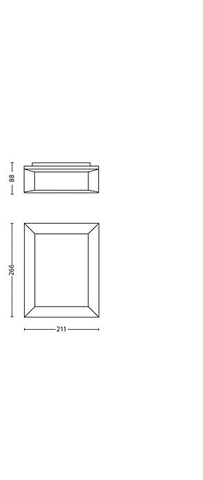 Philips Karp Outdoor Wall Lantern Anthracite 1x6W 230V
