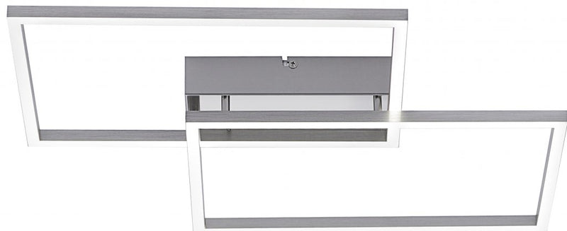 5581041 Small 2 Light LED Flush Ceiling Fitting - Colour Changing with Remote