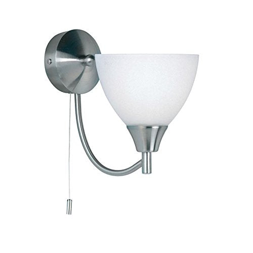 1805-1SC Alton Satin Chrome Indoor Wall Light