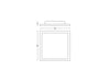 Philips Aurelle Hue Panel 19W Square Ceiling Light - White