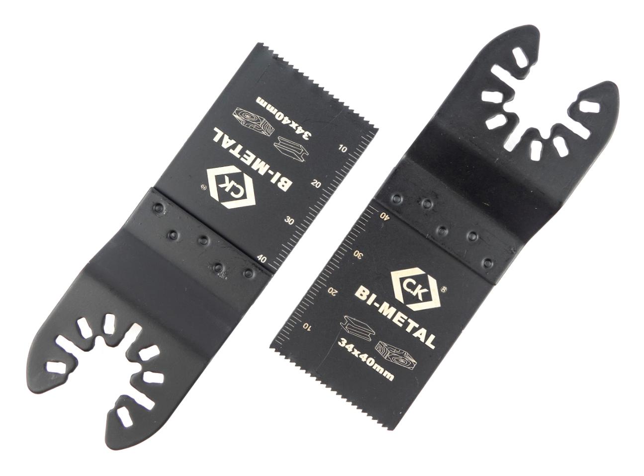 CK Tools T0875 Multitool Blade Set 2 Pieces (Wood & Metal BIM)