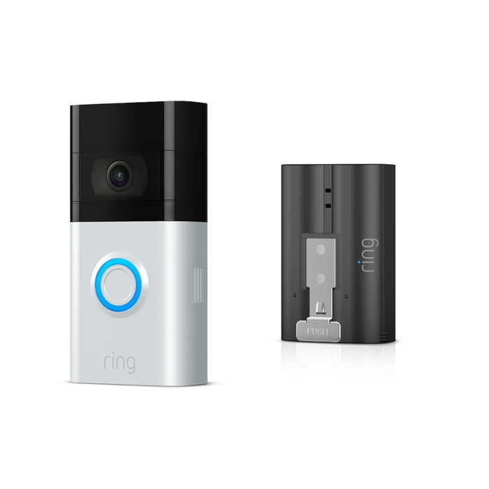 Ring Video Doorbell 3 with Extra Battery *BUNDLE*