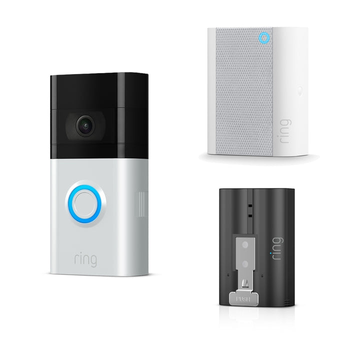 Ring Chime Wireless Wi-Fi Enabled Speaker For Ring Video Doorbell System