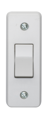 Crabtree 10A 1 Gang Retractive Architrave Switch