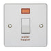 Crabtree Capital 4015/31 20A Dp Switch & Neon Printed 'Water Heater' Crabtree Capital - SND Electrical Ltd