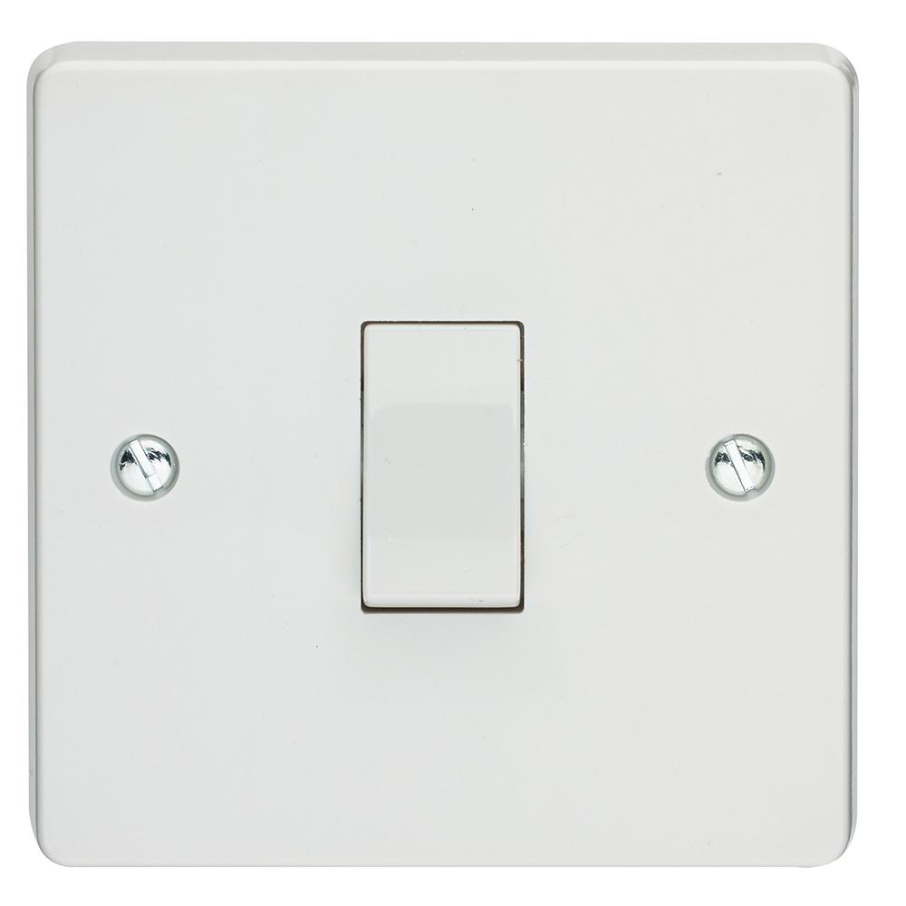 Crabtree Capital 4070 10Ax 1 Gang 1 Way Switch