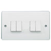 Crabtree Capital 4174 10Ax 4 Gang 2 Way Switch - SND Electrical Ltd