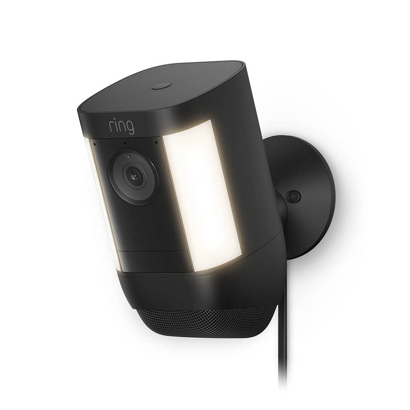 Ring Spotlight Cam Pro (3 Pin UK) Plug In Black