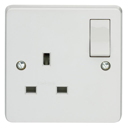 Crabtree Capital 4304/D 13A 1 Gang Dp Switched Socket - SND Electrical Ltd