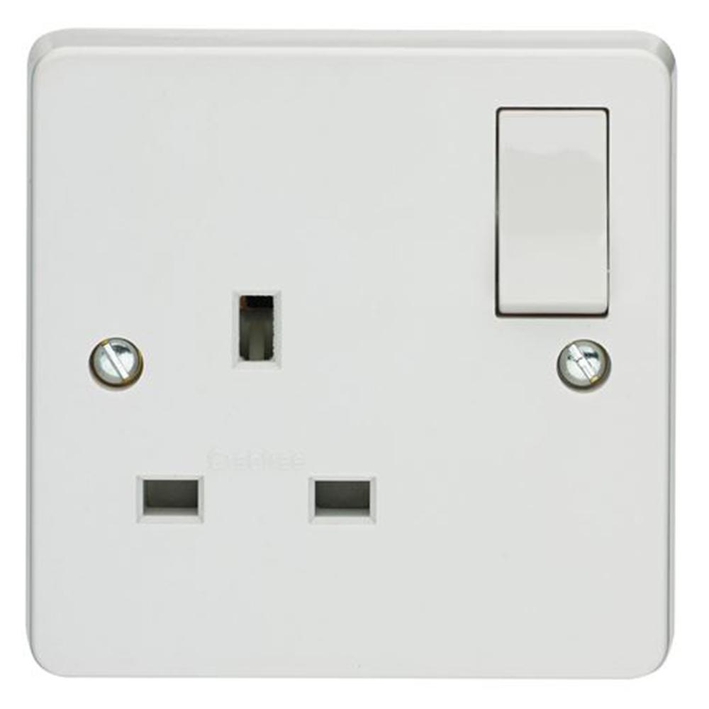 Crabtree Capital 4304 13A 1 Gang Switched Socket