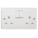 Crabtree Capital 4306/D 13A 2 Gang Dp Switched Socket - SND Electrical Ltd