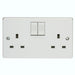 Crabtree Capital 4306 13A 2 Gang Switched Socket - SND Electrical Ltd