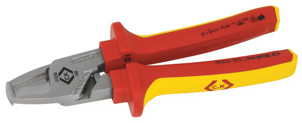CK Tools 431030 RedLine VDE Heavy Duty Cable Shears 175mm