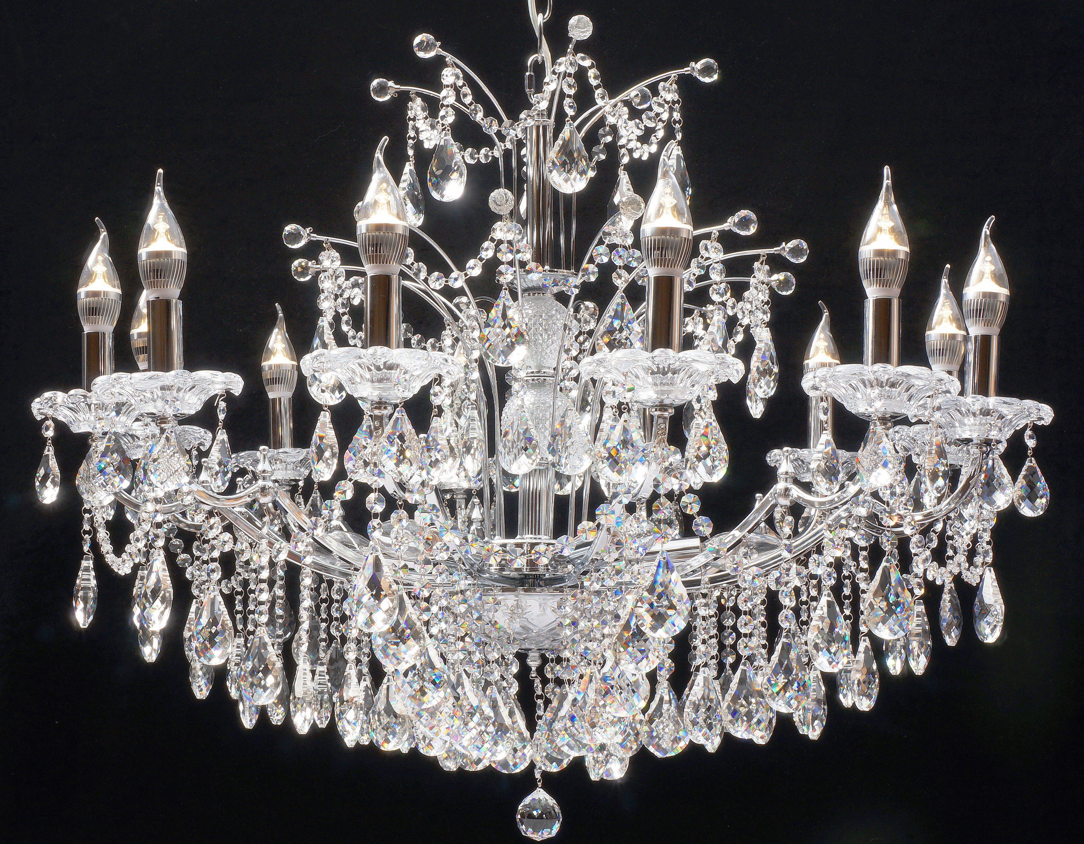 5005/12+6(t) Callas Crystal Multi Arm Light Polished Chrome