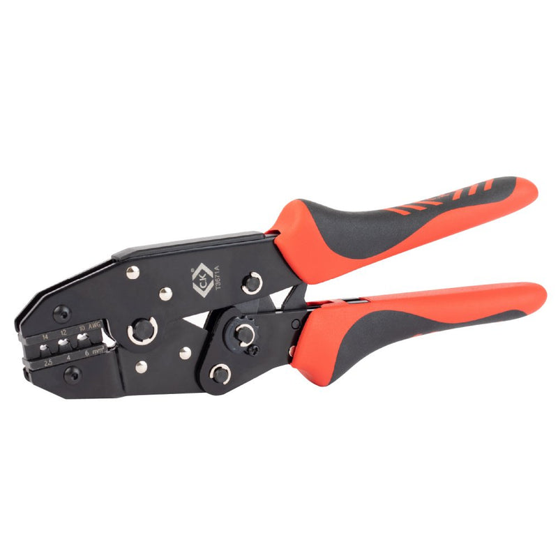 CK Tool T3671A Ratchet Crimping Plier Solar PV 250mm 2K