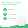 Airthings Wave Mini Indoor Air Quality Monitor
