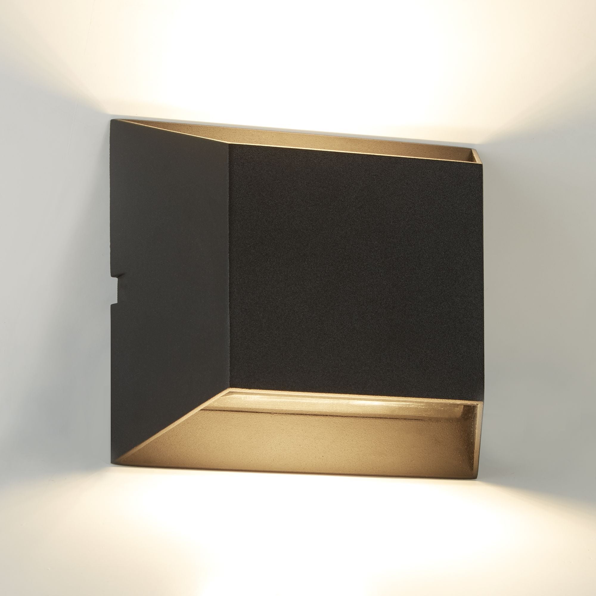 5111BK LED Outdoor 2 Light Wall Light