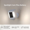 Ring Spotlight Cam Plus Battery White