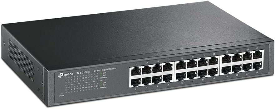 tp-link 24-Port Gigabit Desktop/Rackmount Network Switch - TL-SG1024D